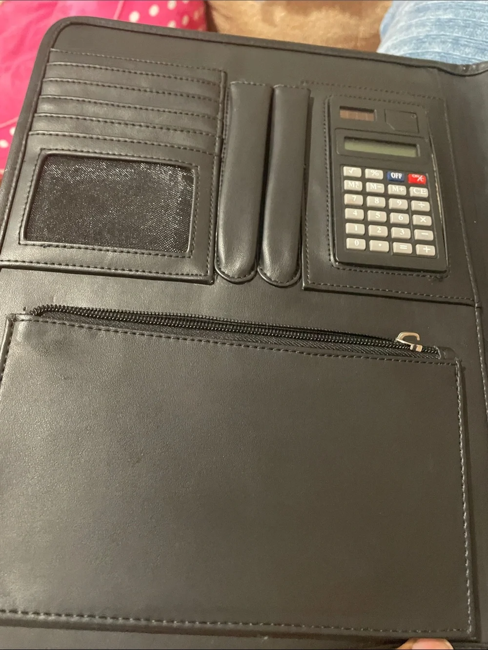 Samsonite Black Tablet Sleeve with Textured Panel